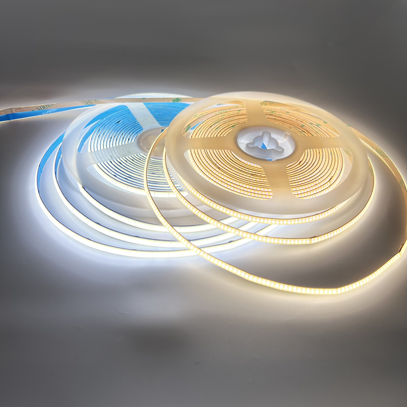 V2V超薄自粘COB灯带条超高亮LED线性超细窄低压灯带MM5MM超密