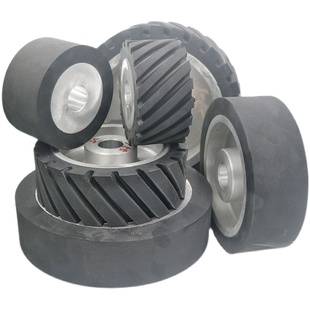 砂带机橡胶轮砂带轮铝胶轮齿面平面砂带轮太阳轮动轮抛光轮