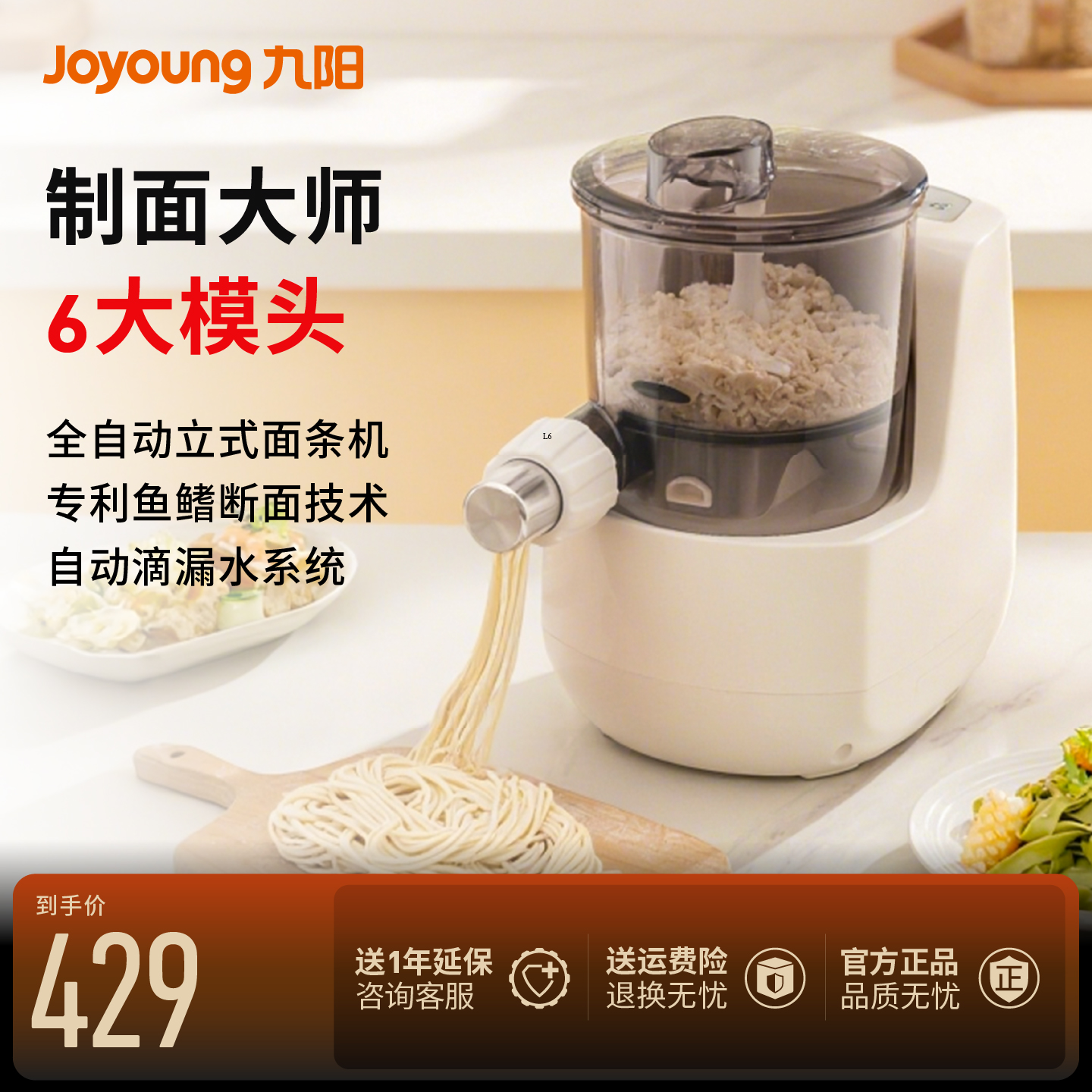 九阳全自动小型电动面条机