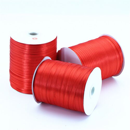 红丝带缎带蛋糕绳细丝带红色编织R带条包装绳带子