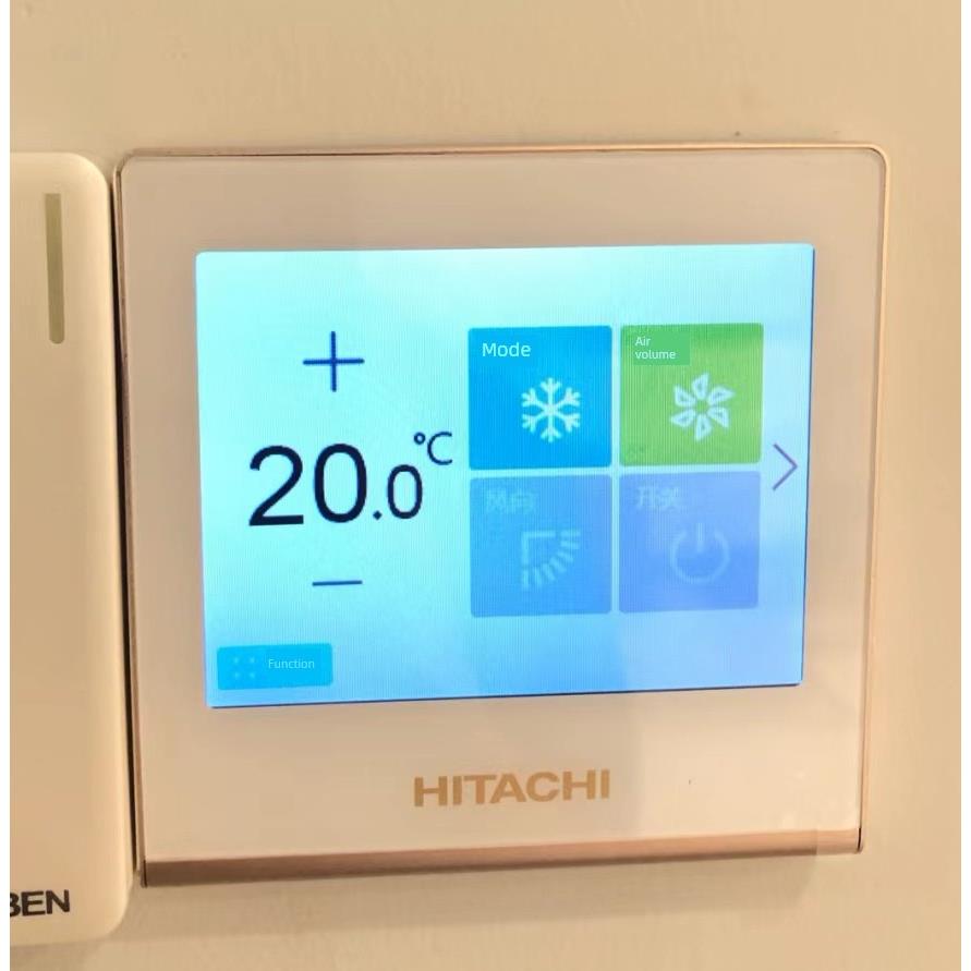 全新原装日立中央空调86型彩屏线控器 控制器 控制面板PC-P1H9QA图片