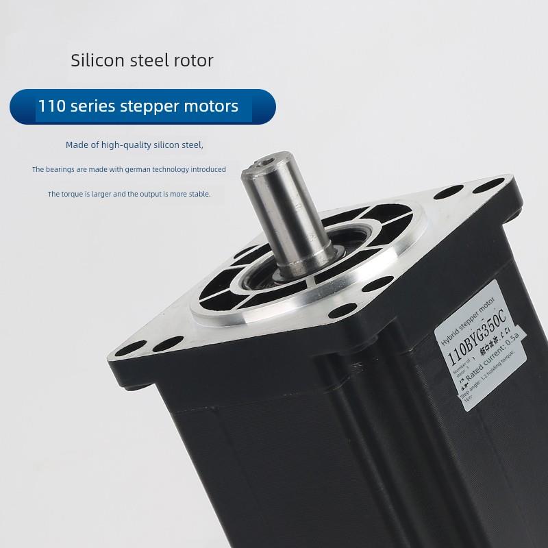 110BYG三相 大扭矩 220V步进电机 标配DM3522高性能免焊驱动器
