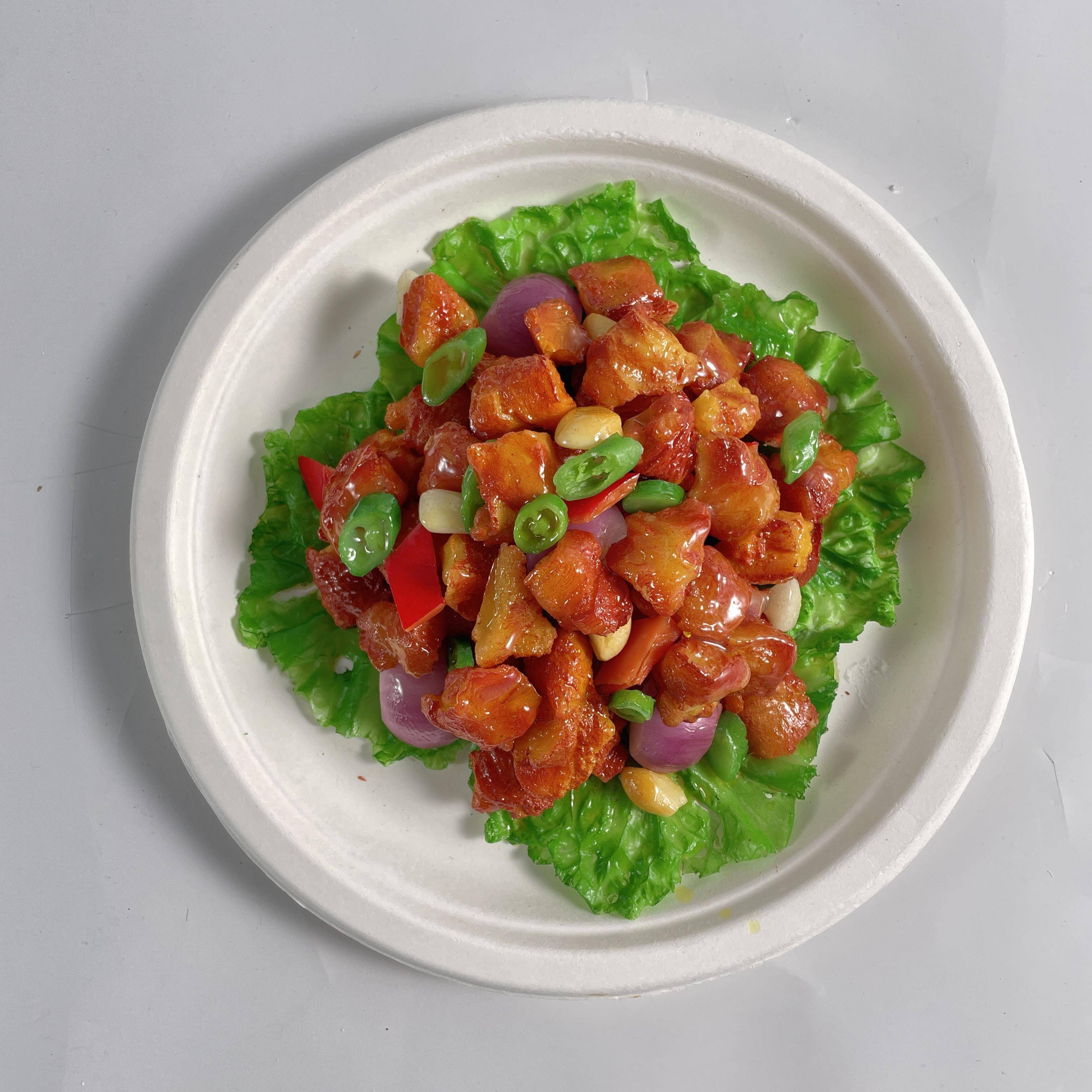 鸡脆骨、鸡软骨食品模型酒店装饰餐厅摆件厨房样品菜