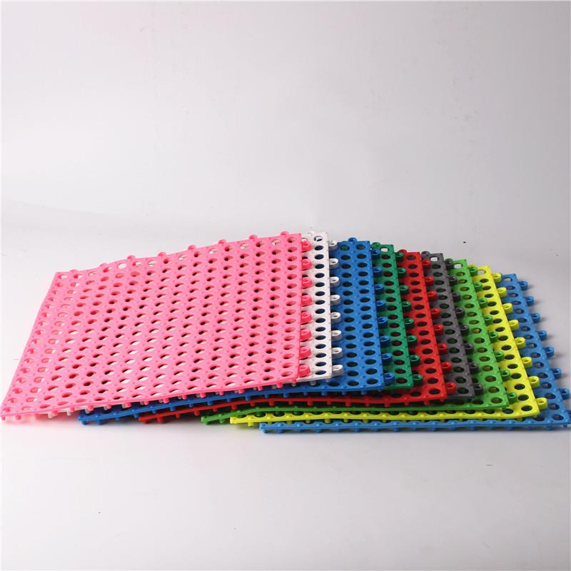 可拼接卫生间浴室防滑垫淋浴洗澡脚垫卫浴厕所隔水塑料地垫子