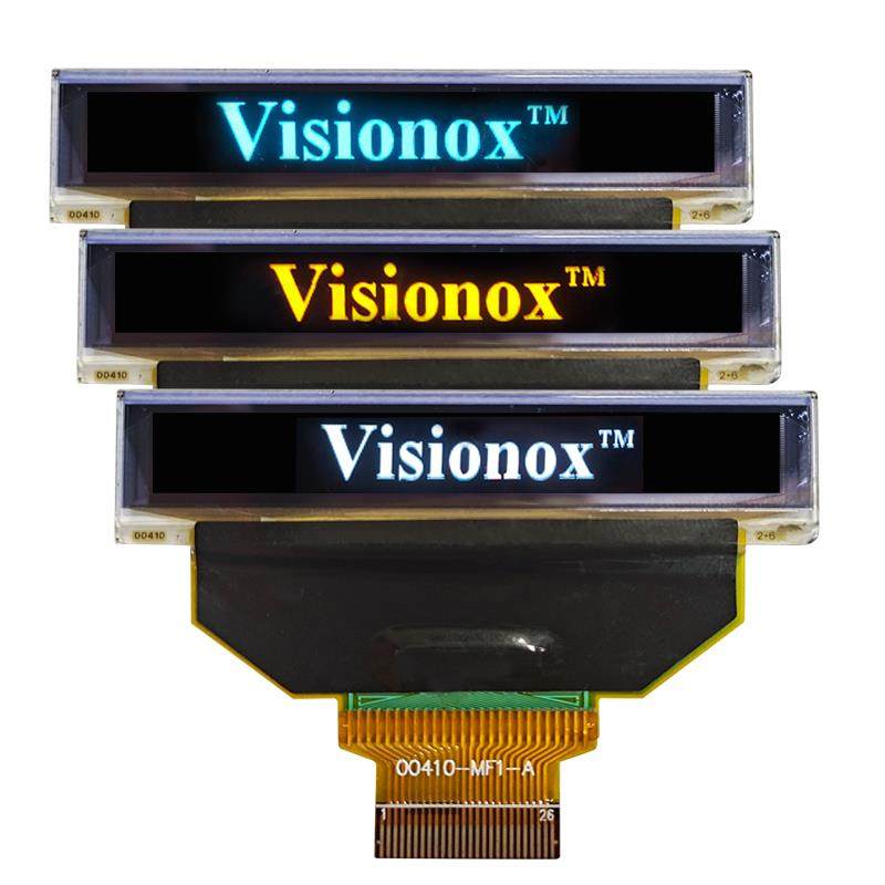 维信诺1.82寸OLED,分辨率：256*32，驱动：SSD1326U,M00415工业级