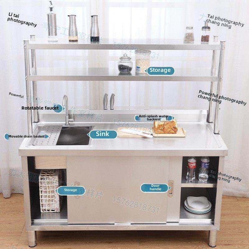 不锈钢水池垃圾桶孔收残厨余口生鲜水果切台奶茶杀鱼店操作工作台,商业/办公家具,水果架,淘宝优惠券,粉丝福利购,淘宝优惠卷