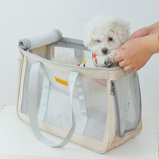 小型犬狗包外出便携夏天透气轻便手提单肩猫包携带宠物比熊约克夏