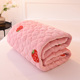牛奶珊瑚绒床单单件冬季 毛绒毛毯铺床法兰绒毯子加厚单人学生宿舍