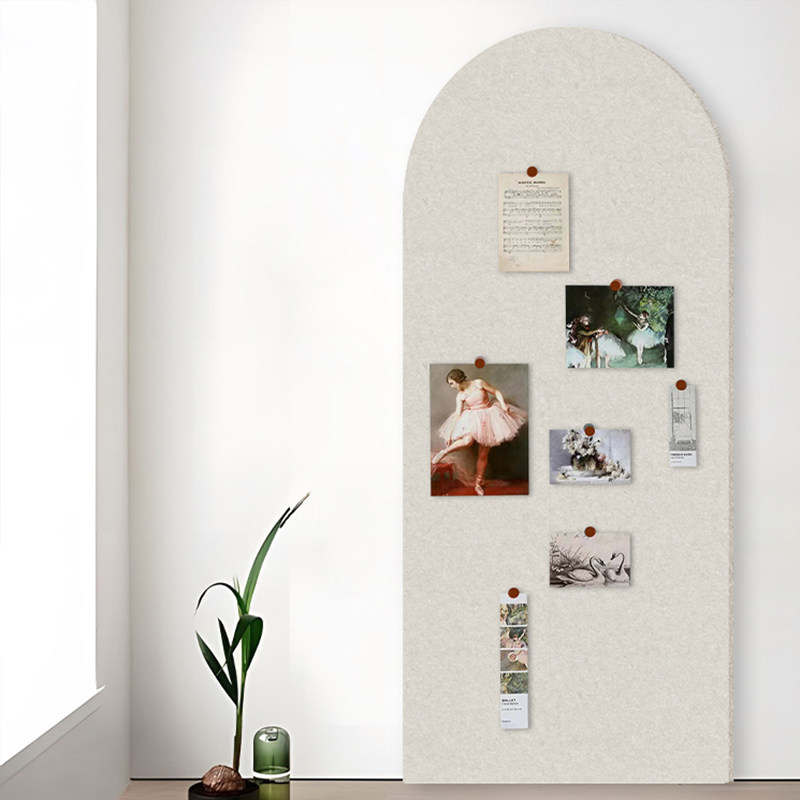 毛毡板墙贴软木板照片墙告示板题墙in留言板挂墙桌面便利贴板自粘