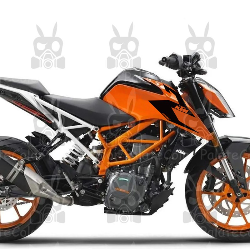 新款17 18 19 20 21 22 23款KTM 0 390 DUKE 大R标贴纸 贴膜