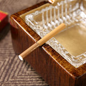 欧式 大号烟灰缸创意个性 潮流复古客厅防飞灰办公室家居饰品烟灰碟