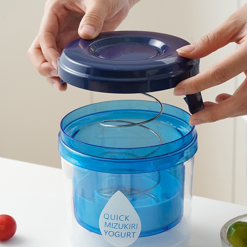 希腊酸奶干噎酸奶碗过滤盒水分乳清分离器冷萃压缩酸奶