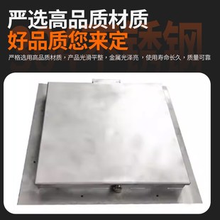 带锁防盗井盖方形圆形家用装饰污水窨井盖排水沟盖板水篦子