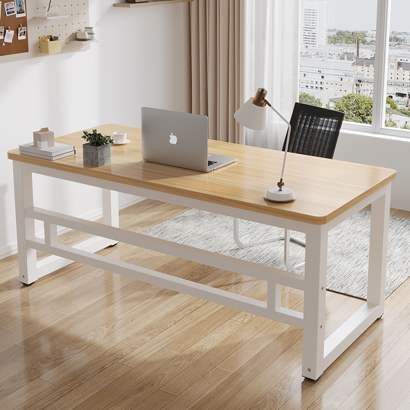 台式电脑桌实木书桌家用卧室学习桌学生宿舍小桌子单人办公桌