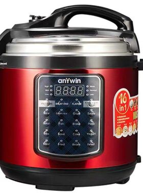 cooker出口跨境6L电压力锅  Presseur中东英规美规英文英文菲律宾