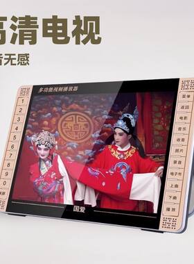 USB国爱14.1602带高清DVD接口机寸看戏播放视频跳舞老年人多功能