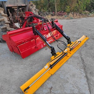 华地松友平整机 水田平田器 伸缩式整平机 拖拉机平整器 平地机
