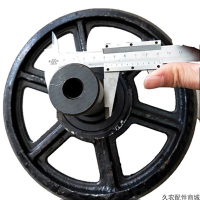 柳林收割机旋耕机涨紧轮履带导向轮组合总成轴承6209滚轮配件包邮