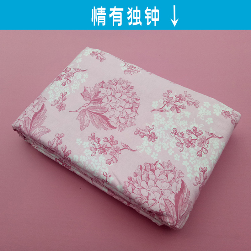 加厚全棉老式绒布被套单件卡通磨毛柔软200x230床上被罩6x7尺