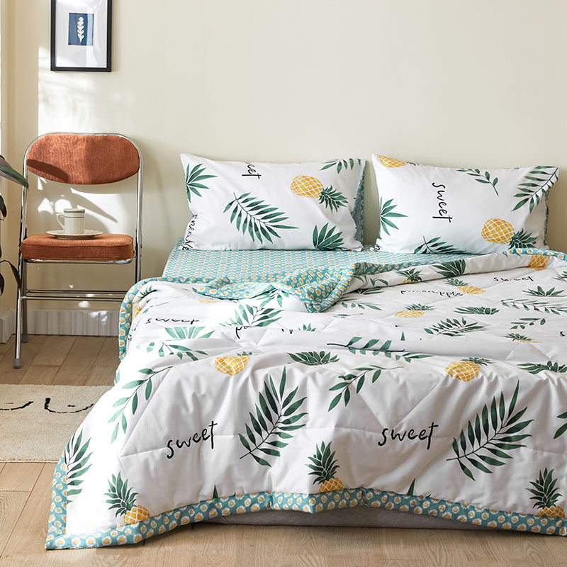 全棉夏被空调被芯纯棉可水洗学生宿舍单人双人夏凉被四件套夏薄被,床上用品,化纤被,淘宝优惠券,粉丝福利购,淘宝优惠卷