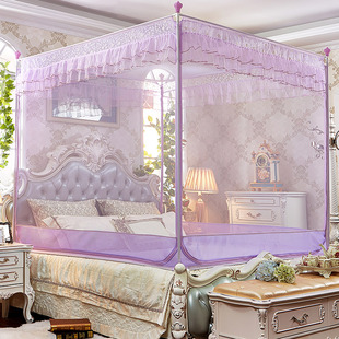 清仓处理蚊帐1.8m床双人家用1.8x2.0米加厚加密宝宝防摔防掉床1.5