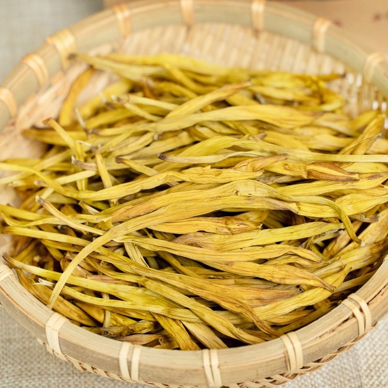 【精品菜】湖南祁东特产干黄花菜农家干货无硫无添加干菜