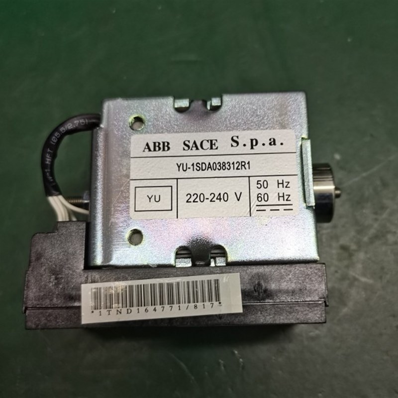 ABB欠压脱扣器SACE E框架断路器欠电压线圈YU-1SDA038312R1 220V