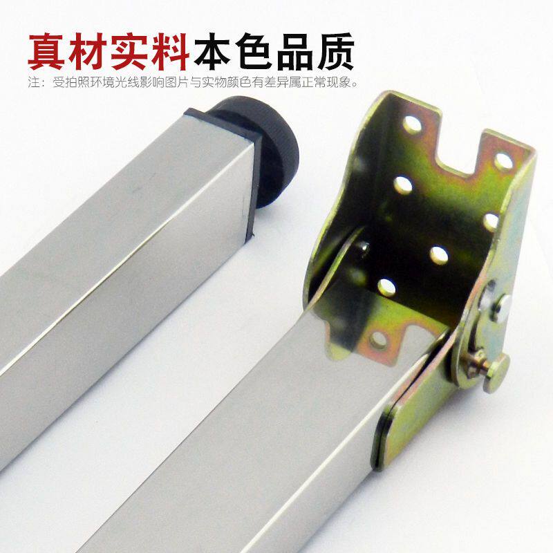 定制折叠脚加厚桌腿底脚微调房车桌脚橱柜台面支撑脚柱五金