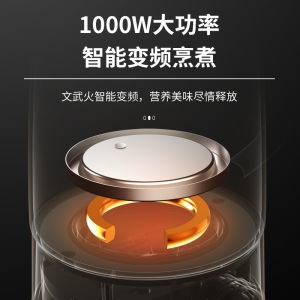 帕米煮茶器蒸汽煮茶壶家用全自动蒸茶壶玻璃蒸茶器喷淋式黑茶具壶