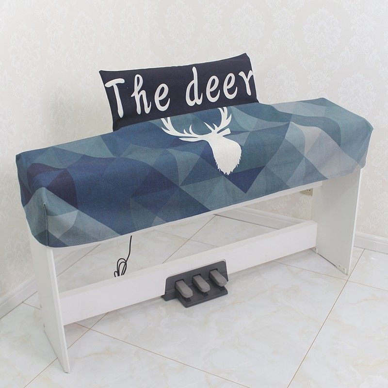 键电子琴防尘罩盖琴布键电钢琴防尘罩罗兰on防水防尘布