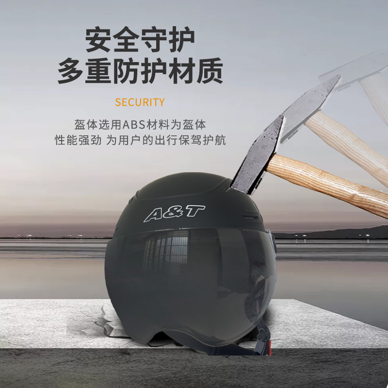 新国标3C认证电动车大头围头盔加大码夏季半盔4XL男特大号65安全