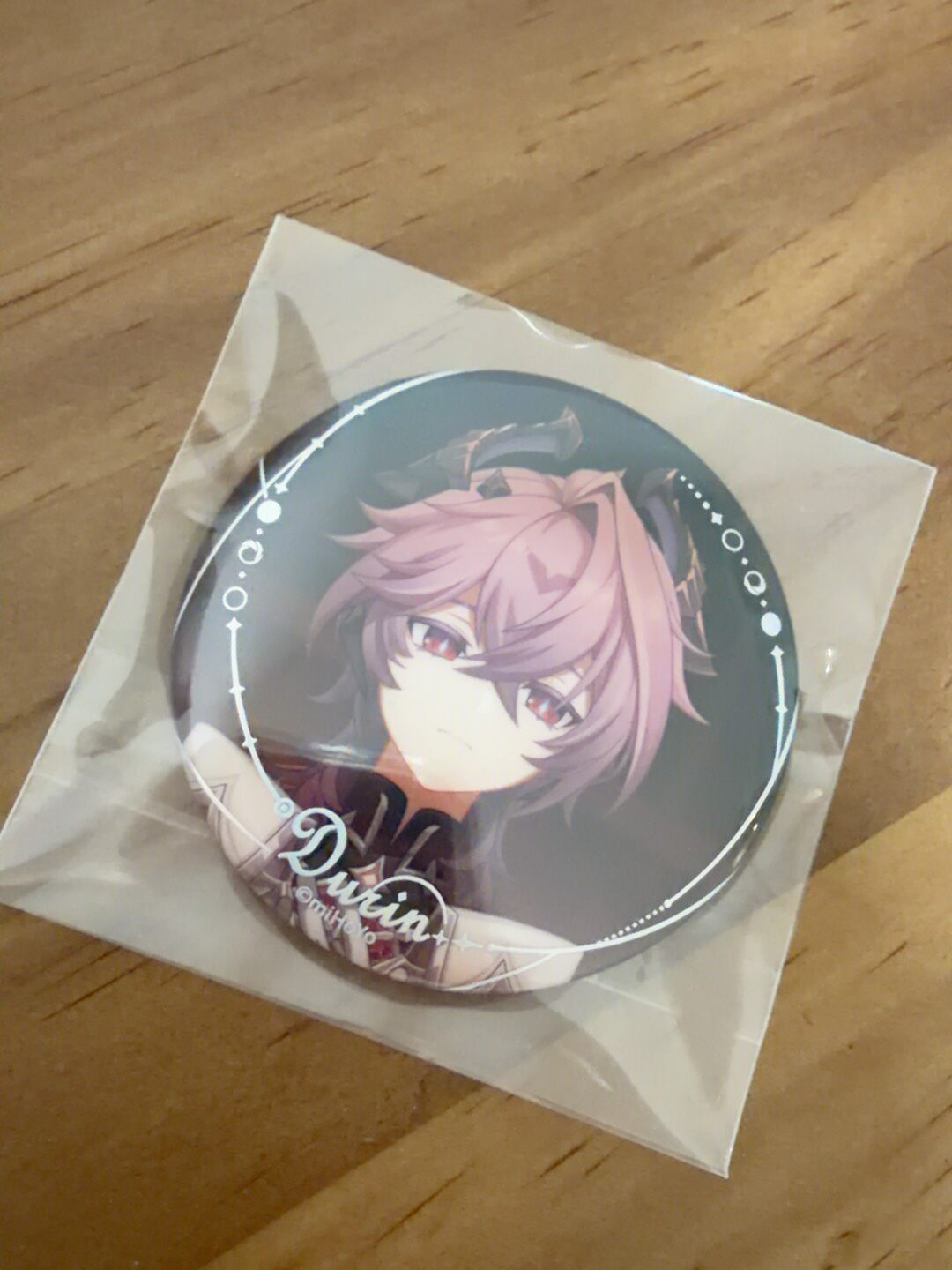 LIMITED - LAST ONE - Genshin Impact Durin Hidden Variant Badge - Moonlit Narrative Poem Series, with packaging, minor... - China Exclusive Anime Merch