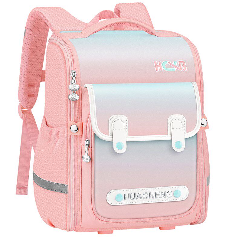 小学生书包儿童减负护脊三到六女童一年级女孩超轻便背包22新款