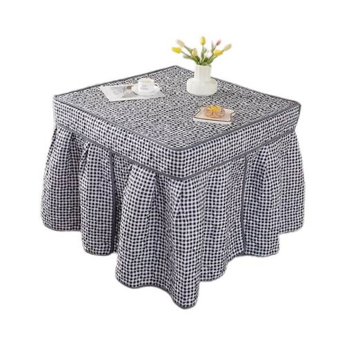 烤火炉罩正方形家用加厚保暖电取暖炉罩茶几桌布电炉罩麻将桌罩