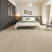 龙叶9奶油风风W石塑地板锁扣地板复合木地板家用卧室