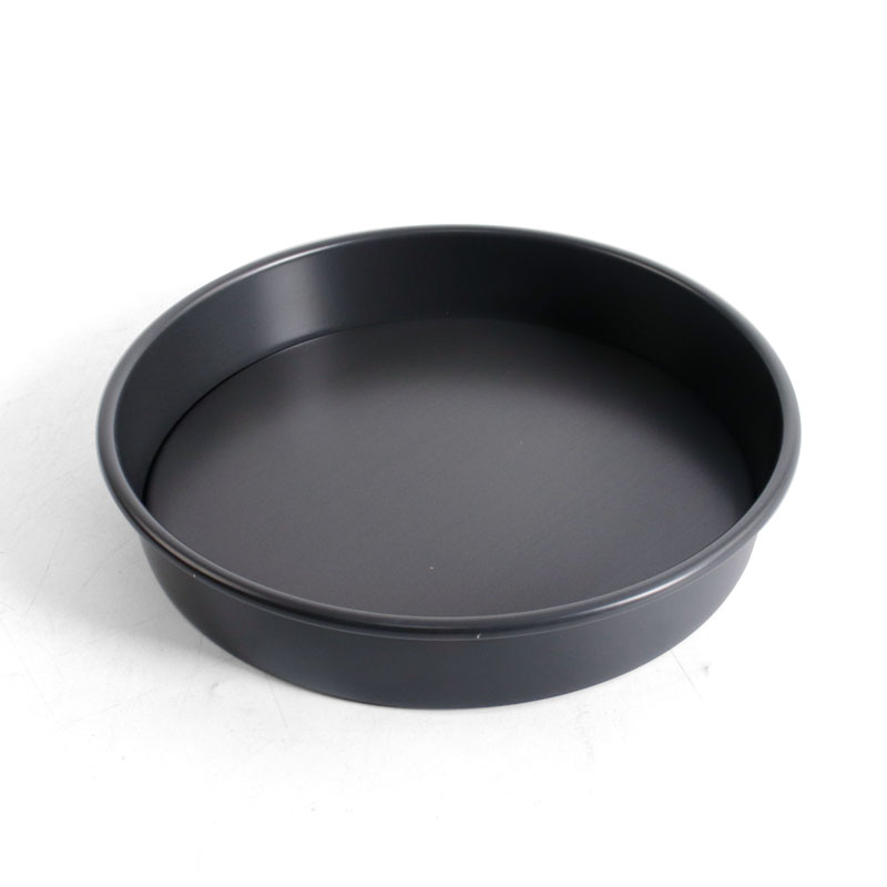 芝加哥深盘活动底硬膜披萨烤盘9/10/寸商用加深5CM面包蛋糕模具