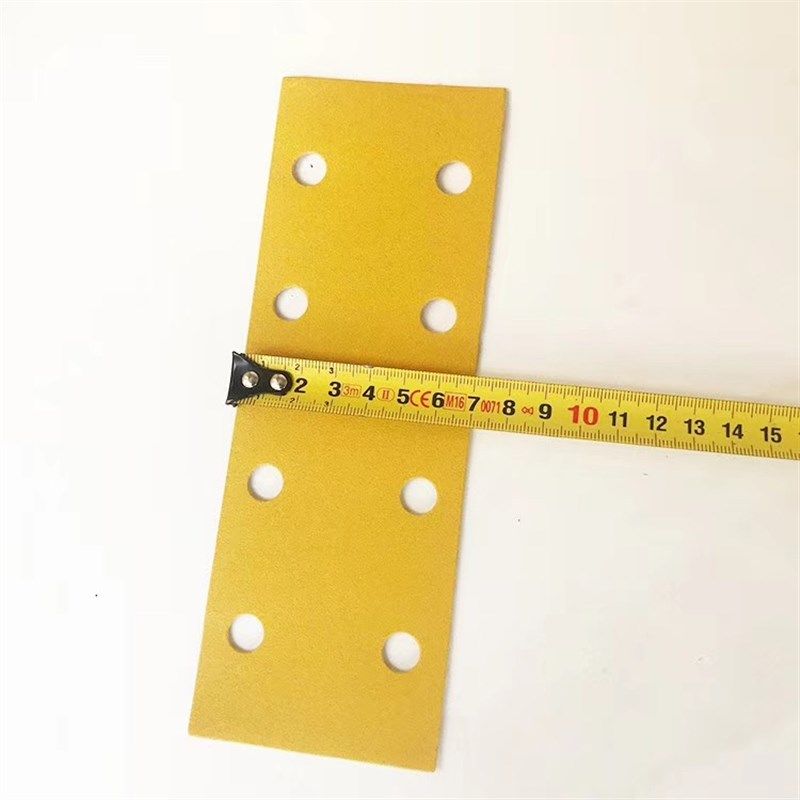 孔长方形干磨手推板自粘 *9植绒黄砂碟原子灰抛光打磨,标准件/零部件/工业耗材,砂纸,淘宝优惠券,粉丝福利购,淘宝优惠卷