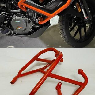 适用KTM 390ADV 改装加宽大护杠发动机防摔杠 车身护杠 390保险杠