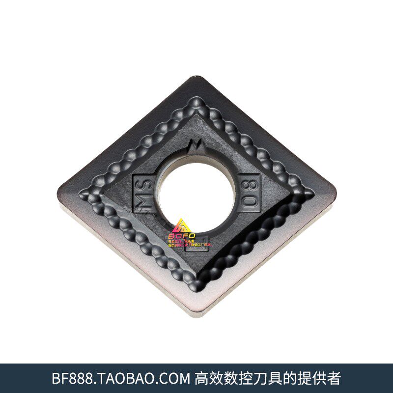 肯纳刀片 不锈钢 CNMG120402/120408/120404 -MS KC5010 难加工料 - 实物图