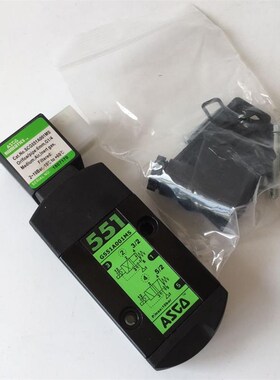 ASCO电磁阀SCG551A001 531C001 531C017MS二位五通气动换向阀现货
