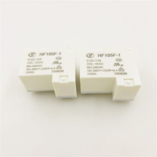 宏发继电器JQX-105F-1-012D-1HS HF105F-1-012D-1HS 4脚常开30A