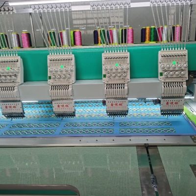 少数民族服饰全自动电脑绣花机 多头商用速平绣帽绣电子刺绣机