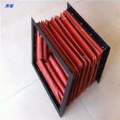 耐高温防火帆布风机软连接 通风管道软接头硅钛布氟胶布耐腐蚀