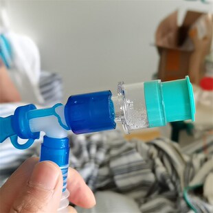 金属气切插管接工鼻或说话瓣膜转接头 呼吸接说话瓣膜转接头