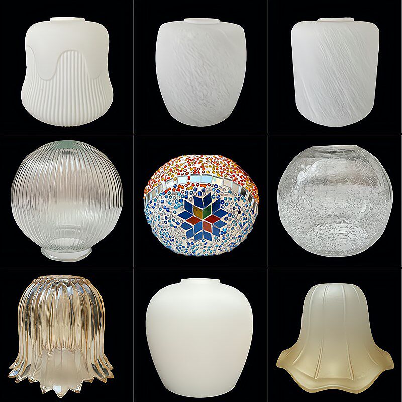 玻璃灯罩灯罩外壳DI独特设计台灯吊灯壁灯通用款灯罩壳灯饰品