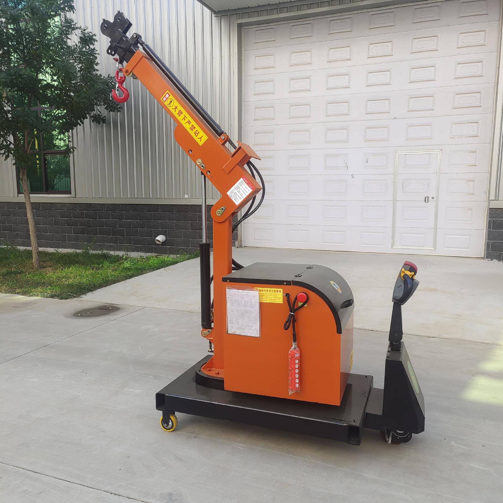 车间实验室模具吊装1吨液压平衡式吊车全自动电动行走折臂吊