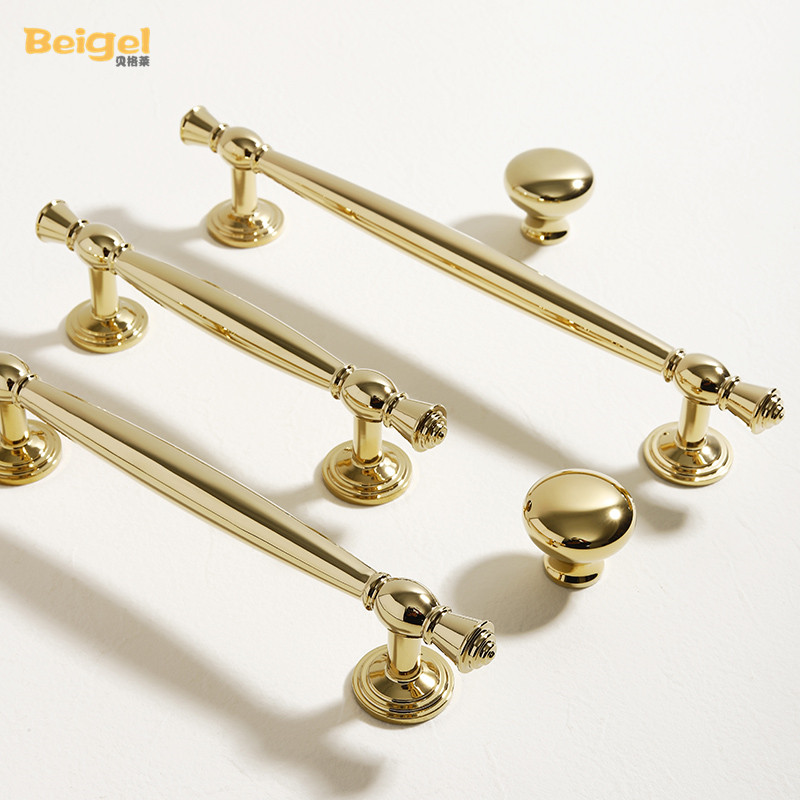 金色拉手亮金色法式柜门拉手衣柜柜子门拉手黄铜把手衣橱门柜拉手,基础建材,小拉手,淘宝优惠券,粉丝福利购,淘宝优惠卷