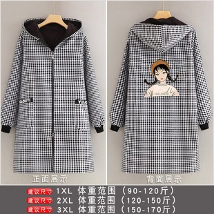 加绒加厚长袖 保暖正穿外套防污耐脏工作服定制印字罩衣女 围裙冬季