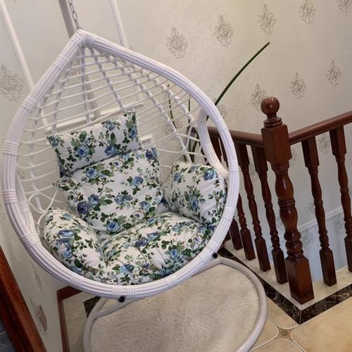 单人双人阳台懒人脚踏吊牀吊篮藤椅鸟巢室内家用户外秋千摇篮吊椅