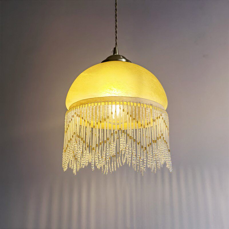 欧式流苏玻璃吊灯浪漫温馨卧室床头餐厅吧台咖啡屋少女公主房灯具,家装灯饰光源,床头/玄关/吧台/过道吊灯,淘宝优惠券,粉丝福利购,淘宝优惠卷